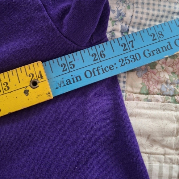 Gildan longsleeves Purple MS support - Picture 4 of 13